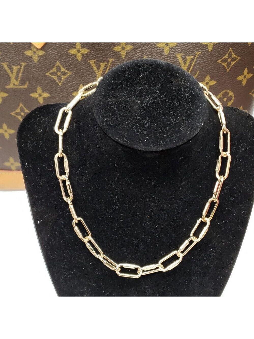 Gold Plated Chain Necklace